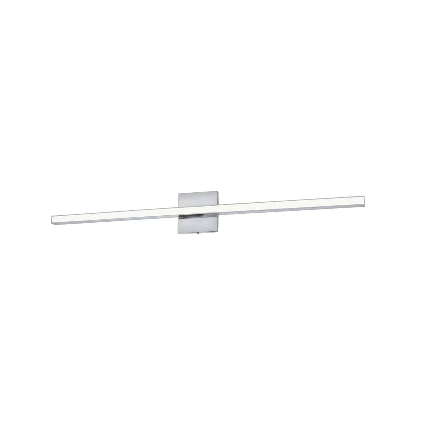 Dainolite 24W Vanity Light, Dimmable LED, Polished Chrome, Wall Sconce for Bathroom, Model ARL-3624LEDW-PC