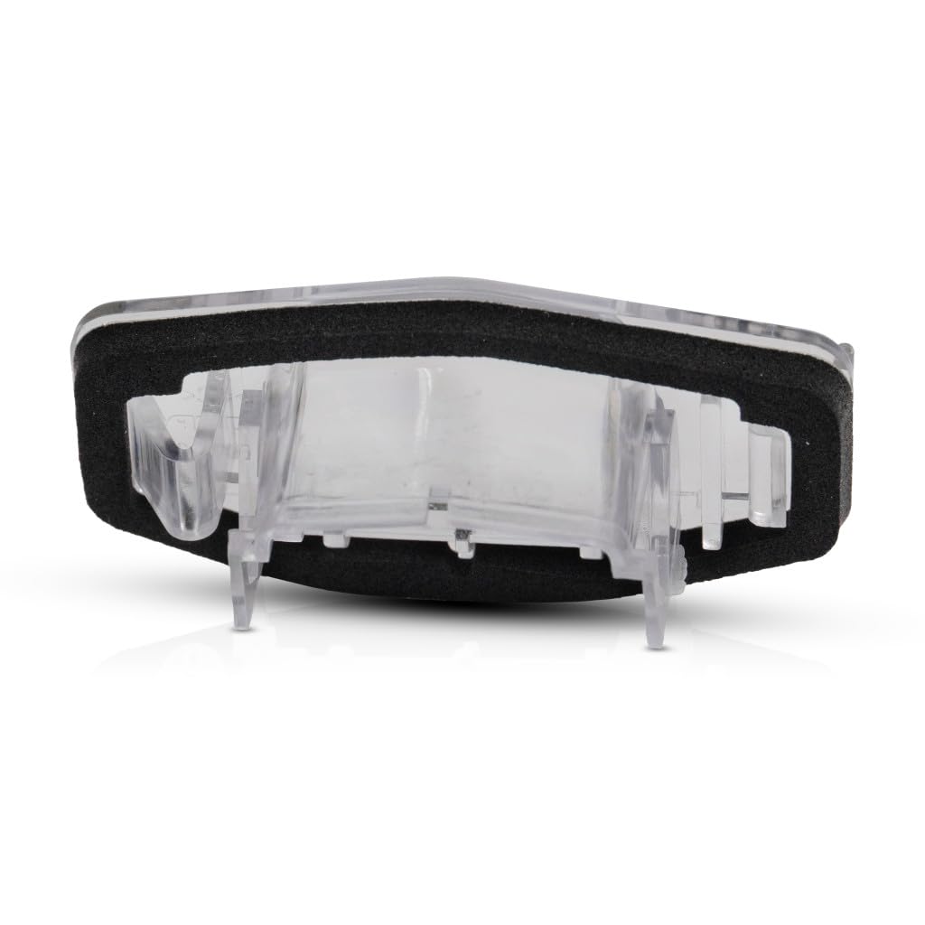 KarParts360 License Plate Light for Honda Accord/Civic 2008-2017, Black, Driver/Passenger Side, Single Piece