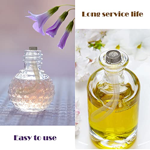 Maitys Oil Lamp Wick Replacement - 2 Pieces, 6.3 Inch, Gold, Model Maitys-BBDHE5 for Diffuser Aromatherapy Home Decoration